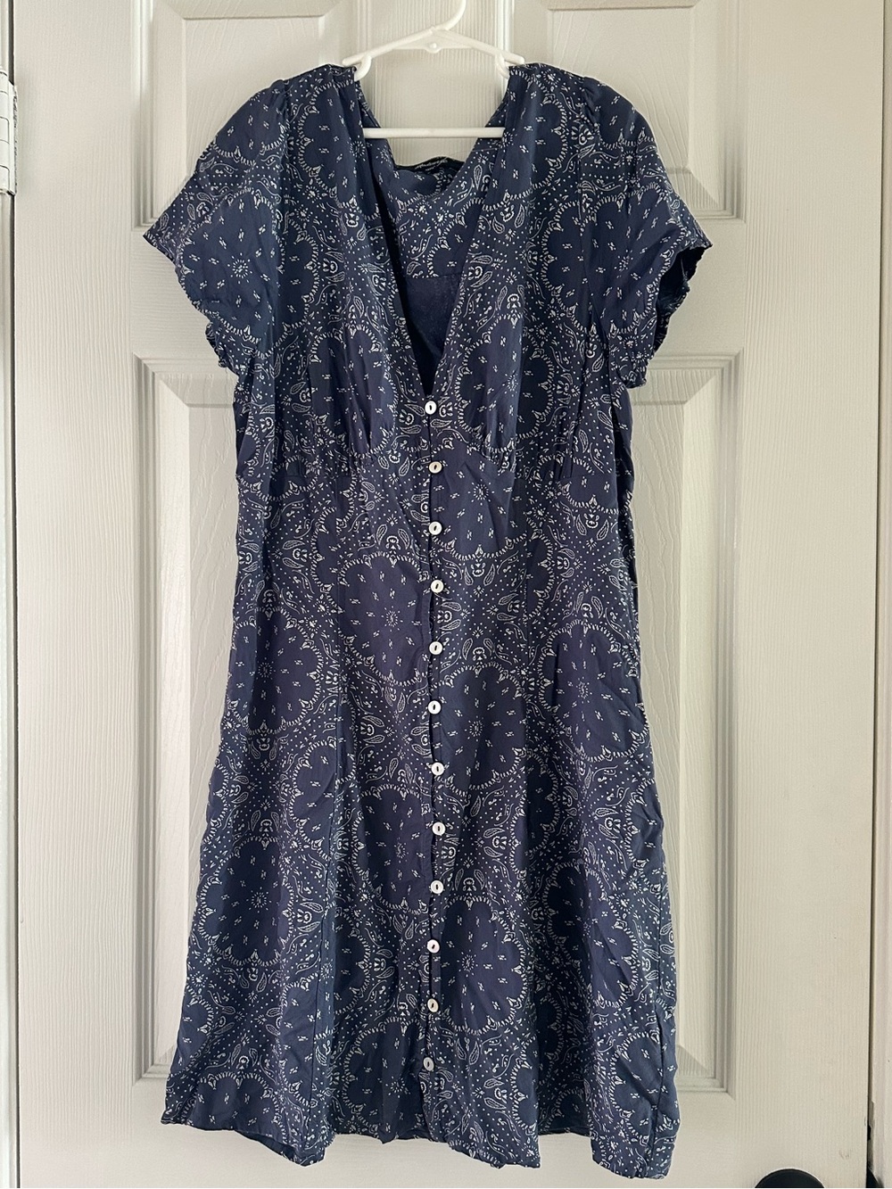 Navy Madewell Dress